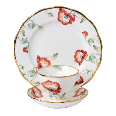 100 Years 3 Piece Set Poppy 1970