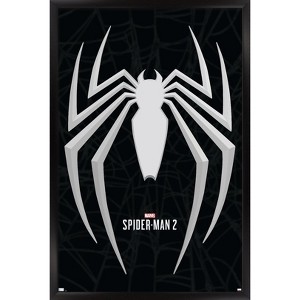 Trends International Marvel's Spider-Man 2 - Peter Parker Icon Framed Wall Poster Prints - 1 of 4