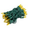 Novelty Lights RetroGlo LED Mini Lights Connectable 50 Light Green Wire 11 Feet Long - 4 of 4