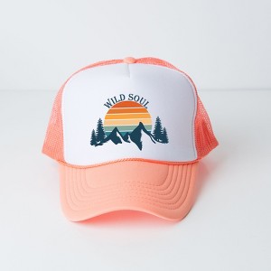 Simply Sage Market Wild Soul Colorful Adult Foam Trucker Hat - 1 of 1