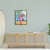 Stupell Industries Looking Good Flamingo Tropical Floating Frame Canvas Art - 3 of 4