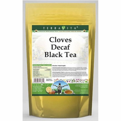 TerraVita Cloves Decaf Black Tea (25 tea bags, ZIN: 532098, 1-Pack)