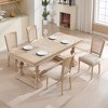Dexmalle Set of 2 French Dining Chairs with Rattan T-shaped Back - 3 of 4