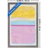Trends International Reinders: Abstract - Colorful Squares in Pink and Yellow Framed Wall Poster Prints - 3 of 4