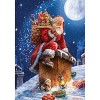 Christmas Delivery Santa Claus House Flag Holiday Chimney 28" x 40" Briarwood Lane - image 3 of 4