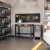Seville Classics UltraHD 2-Drawer Rolling Cabinet, 20" x 18" x 34.7" - 4 of 4