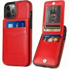 Entronix Slim Wallet Case for Apple iPhone 14 Pro Max, Leather Wallet & Card Holder Bumper Cover, - image 4 of 4