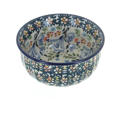 Blue Rose Polish Pottery Periwinkle Small Bowl