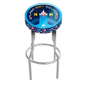 Arcade1Up Adjustable Padded Video Game Chair Stool with Leg Extenders ...