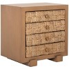Rosario Woven Wood Nightstand - SFV1303 - Safavieh Couture - 3 of 4