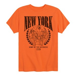 Boys' - Marvel - Avengers NYC Short Sleeve Graphic T-Shirt - 1 of 4