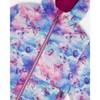 Deux par Deux Girl Printed Jacket Two-Piece Mid-Season Outerwear Set Butterflies on Multicolored and Vibrant Pink Background - 4 of 4