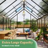 AMERLIFE Polycarbonate Greenhouse for Outdoors, Walk-in Design with Aluminum Frame - 3 of 4