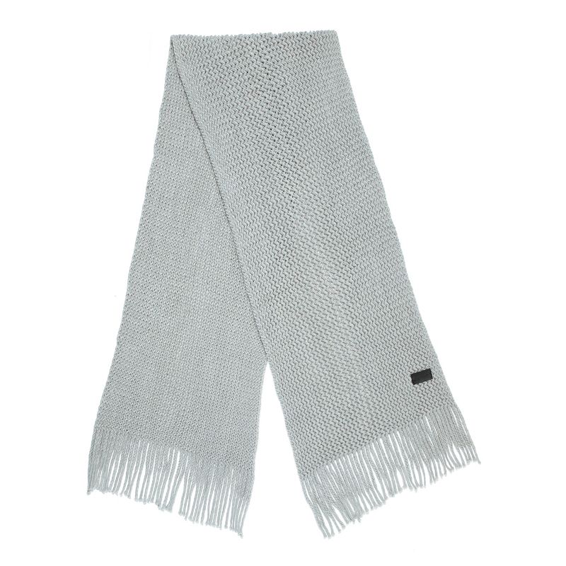 Mio Marino | Wide Knit Ribbed Scarf, 1 of 5