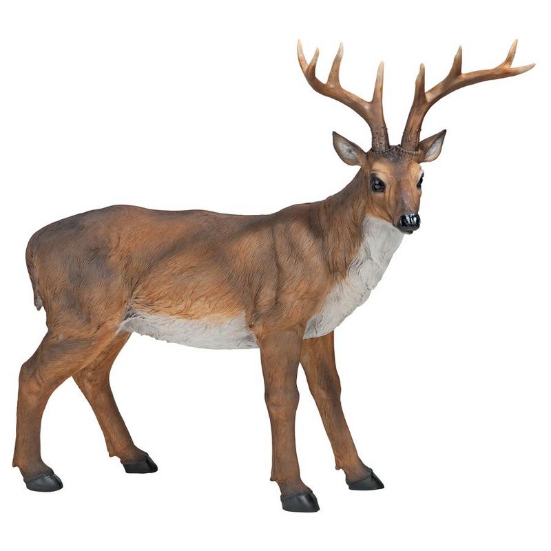 Design Toscano Big Rack Buck Deer Statue - Brown, 3 of 7