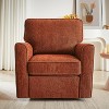 KWPZQEB 360° Swivel Chair, Accent Barrel Armchair, Swivel Sofa Chair with Side Pockets and Wide armrest for Living Room, Bedroom, Reading Room - 2 of 4