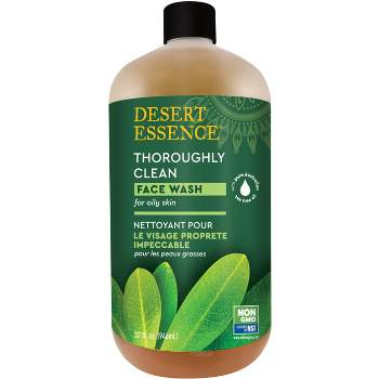 Desert Essence Thoroughly Clean Face Wash Refill 32oz