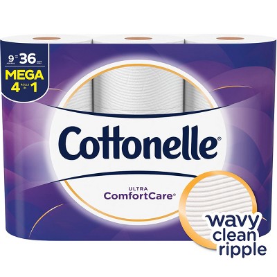 Cottonelle Ultra Comfort Care Toilet Paper - 9 Mega Rolls