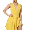Slickblue Women’s Fashion Romper with Bottom Ruffle Cover, Stylish Button Detail, Trendy Fit, S-L - 3 of 4