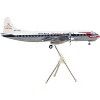 Lockheed L-188 Electra Commercial Aircraft White with Blue Stripes 1/200 Diecast Model Airplane by GeminiJets - image 3 of 3