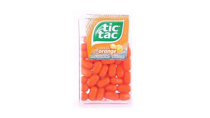 Tic Tac Fresh Breath Mint Candies, Orange Singles - 1oz, 2 of 11, play video