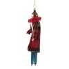 Italian Ornaments 7.0 Inch Kim In Red Flannel Plaid Ornament Italian Fashion Tree Ornaments - 3 of 3