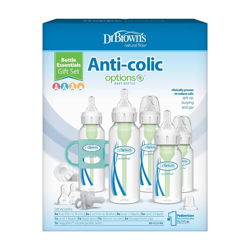 Dr. Brown&#39;s Anti-Colic Options+ Baby Bottle Essentials &#38; Sippy Spout Gift Set - 0-6m, 3 of 24