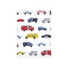 Hudson Baby Infant Boy Cotton Flannel Burp Cloths Bundle, Going Places, One Size - 3 of 4