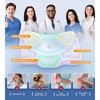 Itopfox Osteo Cervical Pillow for Neck Pain Relief, Hollow Design Odorless Memory Foam Pillows with Cooling Case, Orthopedic Bed Pillow for Sleeping - 3 of 4