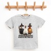 Chick or Treat Halloween Chickens - Youth Short Sleeve Graphic T-Shirt and Toddler Short Sleeve Graphic T-Shirt - 2 of 3