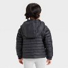 Toddler Girls' Hooded Puffer Jacket - Cat & Jack™ - 2 of 4