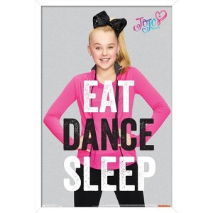 Trends International JoJo Siwa - Eat Dance Sleep Framed Wall Poster Prints - 1 of 4