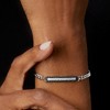 Ross-Simons 0.20 ct. t.w. Black and White Diamond Id Bracelet in Sterling Silver - 3 of 4