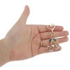 Unique Bargains Crystal Cherry Handbag Charm 1 Pc - 4 of 4
