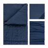 Trend Lab Simply Navy Baby Nursery Crib Bedding Set - 3pc - 2 of 4