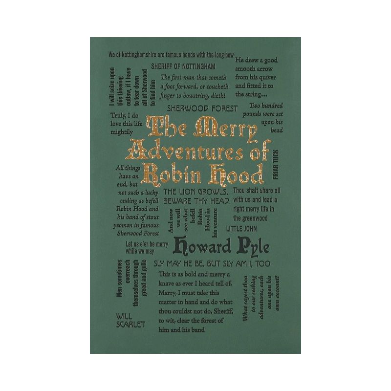 The Merry Adventures of Robin Hood - (Word Cloud Classics) by  Howard Pyle (Paperback), 1 of 2
