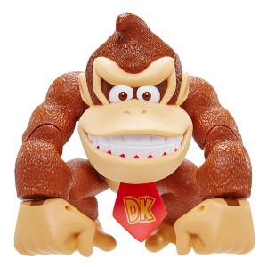 Nintendo Donkey Kong Deluxe 6" Action Figure - 1 of 4