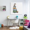 Stupell Industries Balancing Trucks Construction Vehicles Stacked Automobiles Canvas Art - 3 of 4