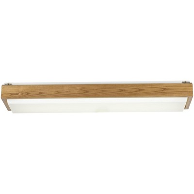 Maxim 49 1/2" Wide Oak Natural Wood Ceiling Light