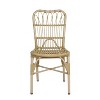 Dracelo Set of 2 Outdoor PE Wicker Patio Dining Chairs - 4 of 4