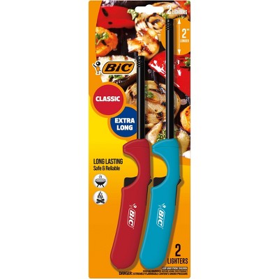 BiC Multi-Purpose Classic Edition and Extra Long Lighters - 2ct