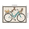 Amanti Art Doxie Ride VI by Sue Schlabach Canvas Wall Art Print Framed 23-in. x 16-in. - 4 of 4