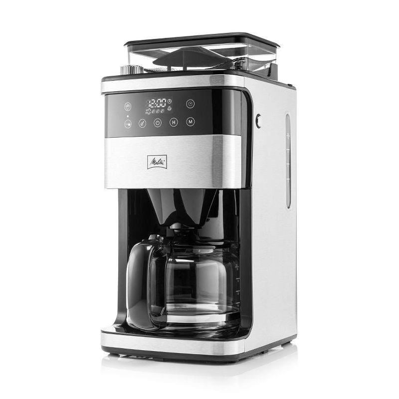 Melitta Aroma Fresh Plus 10c Drip Coffeemaker with Coffee Grinder, 5 of 12