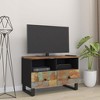 vidaXL TV Stand 27.6 in.x13 in.x18.1 in. Solid Wood Reclaimed - 3 of 4