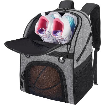 Generic Basketball Backpack 40L Large Capacity Sports Bag with Separate Ball&Shoes Compartment,Basketball Accessories Bags Fit Soccer,volleyball,Gifts