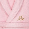 Linum Home Textiles 100% Turkish Cotton Embroidered ''Mr.'' Terry Bathrobe - 3 of 3