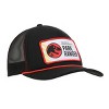 Jurassic Park Park Ranger Badge Trucker Black Hat - 4 of 4