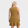 Women's Seam Detail Ponte Knit Flounce Mini Dress - A New Day™ - 2 of 3