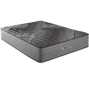 Vynxaria 14-Inch Twin Pure Ice Lux Firm Quilted Mattress, Ice Cover, 1" Copper/Gel/Silver/Graphite Elate Visco, Perimeter Edge Wrapped Coils - 1 of 4