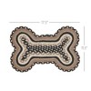 Sawyer Mill Charcoal Creme Indoor/Outdoor Small Bone Rug 11.5x17.5 - 2 of 4
